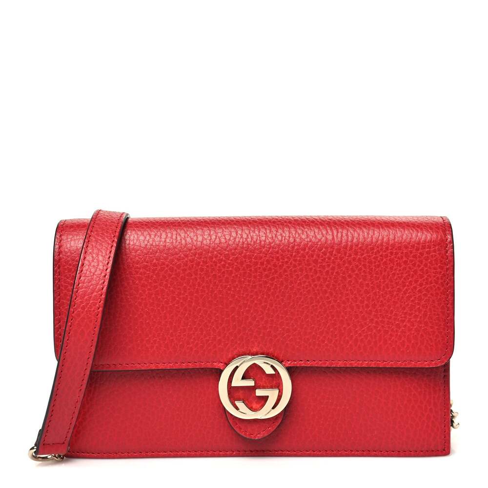 Gucci Dollar Calfskin Interlocking G #253794G62B